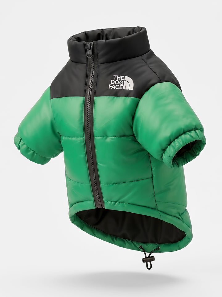 THE DOG FACE Puffer Jacket - Peanut Butter